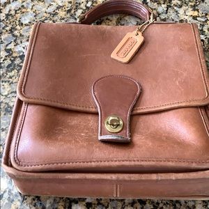 Coach Tan leather bag